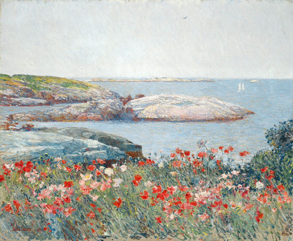 Цветы на берегу