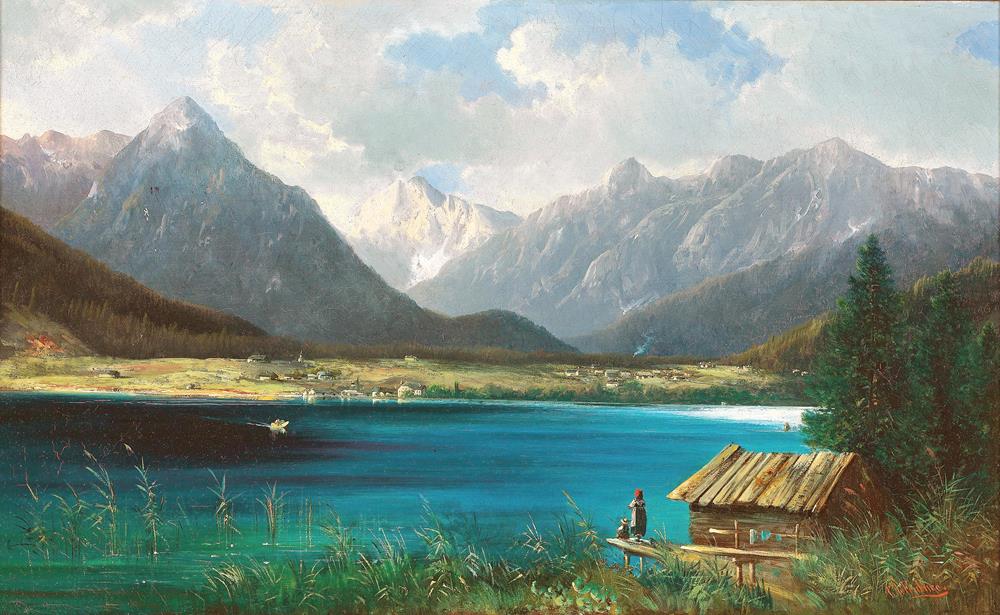 Озеро Ахензе с видом на Пертизау