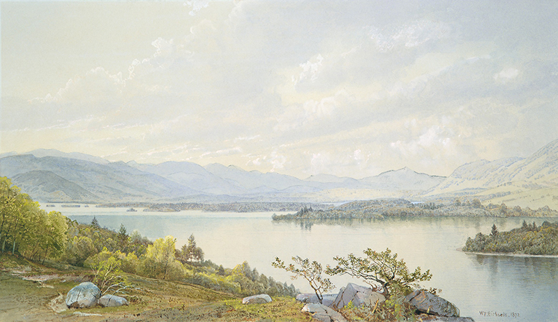 Озеро Сквам и гора Сэндвич